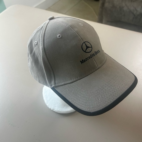 Mercedes-Benz Tan Black Cap Adjustable Dad Hat Trucker - Picture 5 of 9
